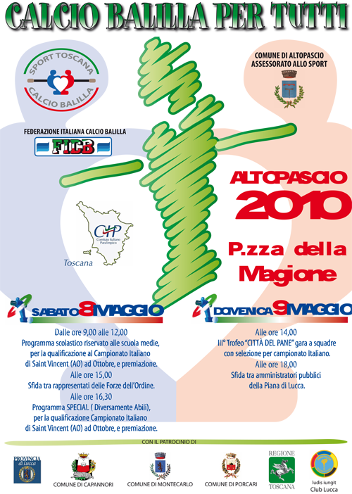 Calcio Balilla per Tutti 2010